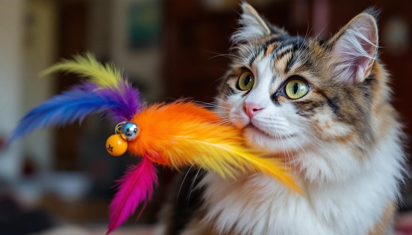 Comment choisir le bon jouet interactif pour stimuler votre chat